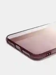 Синий меланж чехол iPhone XR, Xs Max силиконовый прозрачный с градиентом