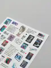 Лимонный наклейки-слайдеры для дизайна ногтей и маникюра