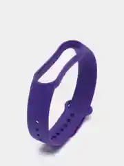 Фиолетовый силиконовый ремешок для Xiaomi Mi Band 6, Mi Band 5, ми банд 5/6
