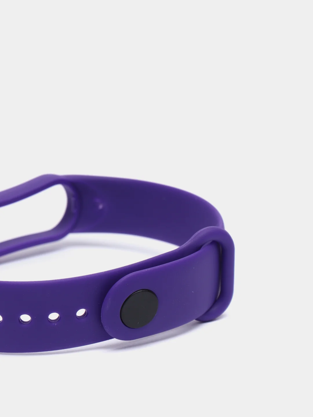 Фиолетовый силиконовый ремешок для Xiaomi Mi Band 6, Mi Band 5, ми банд 5/6