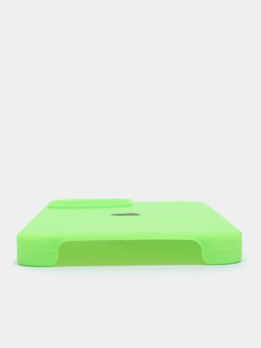 Салатовый чехол Silicone Case для iPhone 13 / 13 Pro / 13 Pro Max с открытым низом