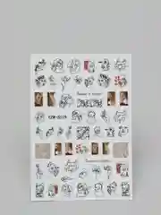 Золотой наклейки-слайдеры для дизайна ногтей и маникюра