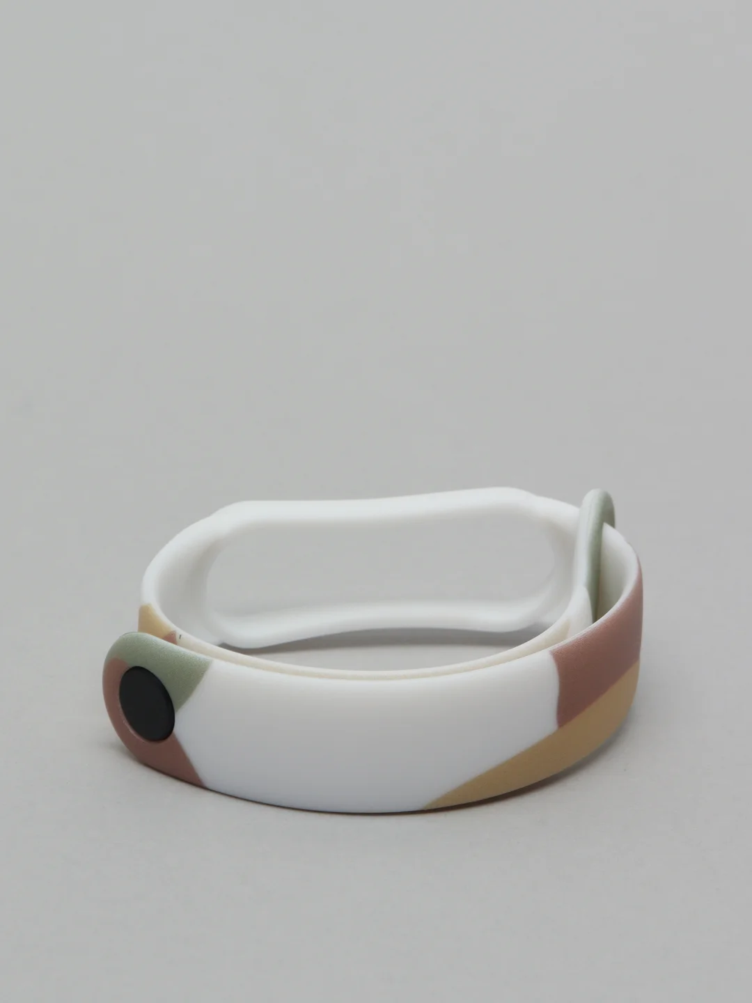 Карамельный ремешок для Xiaomi Mi Band 3, 4, 5, 6 силиконовый