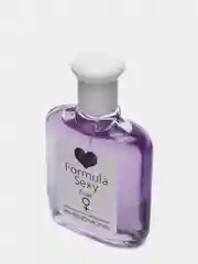 Фиолетовый парфюмерный лосьон с феромонами женский "Formula Sexy", 100 мл