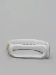Бежевый ремешок для Xiaomi Mi Band 3, 4, 5, 6 силиконовый
