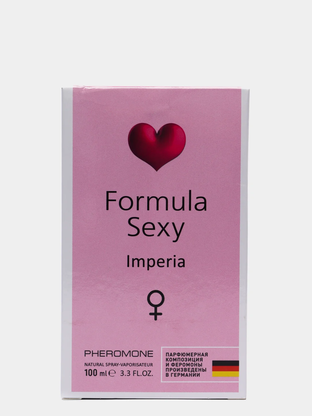 Желтый парфюмерный лосьон с феромонами женский "Formula Sexy", 100 мл