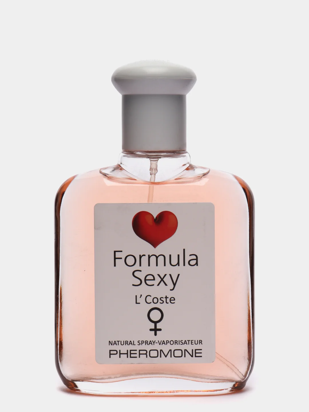 Желтый парфюмерный лосьон с феромонами женский "Formula Sexy", 100 мл