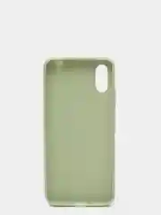 Приглушённый хаки чехол  Xiaomi Redmi 9A силиконовый матовый