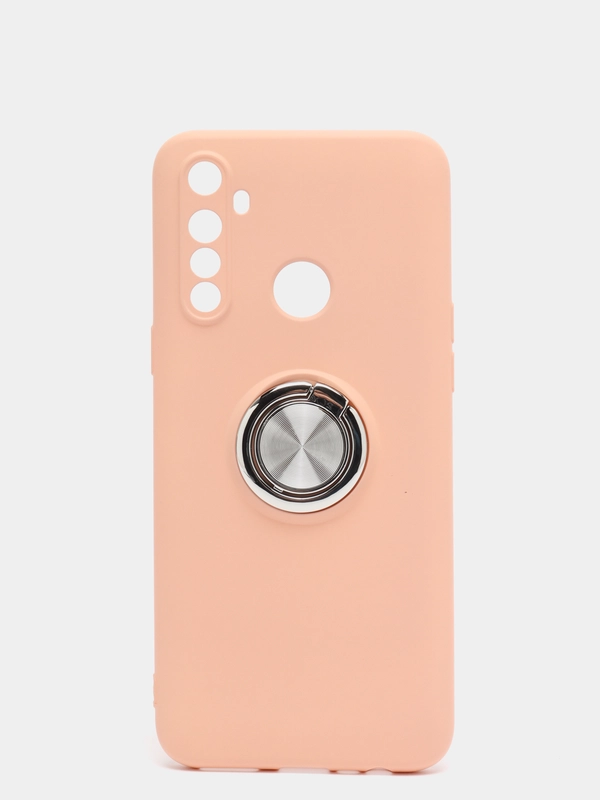 Чехол Realme C3 / 5 / 6i  Реалми С3 / 5 / 6ай силиконовый с кольцом держателем