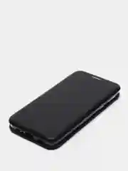 Черный чехол книжка на Samsung Galaxy A01 Core / M01 Core