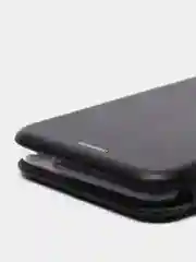 Черный чехол книжка на Samsung Galaxy A01 Core / M01 Core