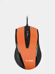 Оранжевый проводная мышь Olmio CM-07