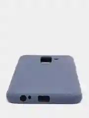Темно-синий чехол Samsung Galaxy A6+, A6 Plus, Галакси А6+, А6 Плюс силиконовый цветной матовый