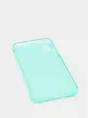 Лайм чехол для iPhone XS/12 Mini/12 Pro Max цветной матовый, прозрачный