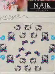 Медный наклейки-слайдеры для дизайна ногтей и маникюра, "Hello kitty"