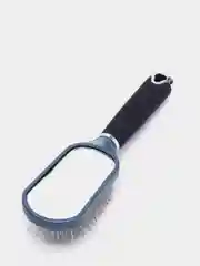 Индиго расческа массажная с зеркалом
