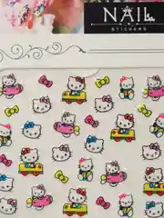 Лимонный наклейки-слайдеры для дизайна ногтей и маникюра, "Hello kitty"