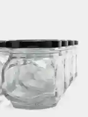 Баночки для специй с наклейками, стекло, 8 банок, 200 мл