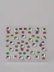 Лазурный наклейки-слайдеры для дизайна ногтей и маникюра, "Hello kitty"