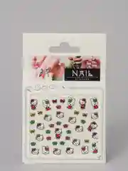 Лазурный наклейки-слайдеры для дизайна ногтей и маникюра, "Hello kitty"