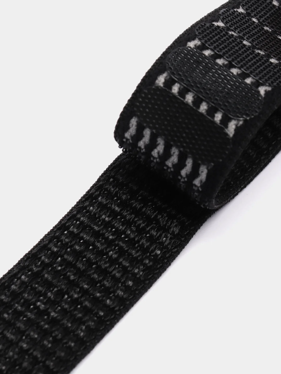 Серый нейлоновый ремешок на липучке для Apple Watch