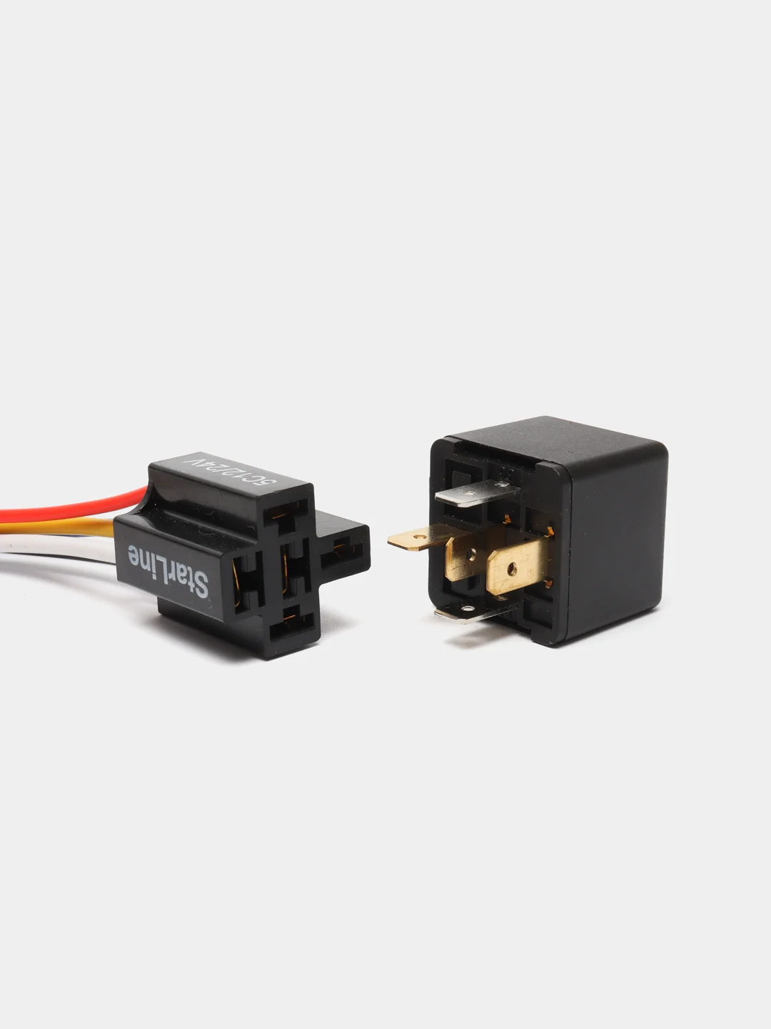 Реле с колодкой, пятиконтактное Starline 5С12V, 40/30А, 12 вольт