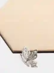 Серебряный кабошон флоризель металл "Бабочка"