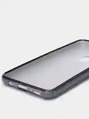 Черный чехол силиконовый с блестками для Samsung Galaxy A21S Противоударный чехол