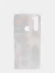 Багровый чехол Xiaomi Redmi Note 8 / Redmi Note 8 2021 силиконовый с рисунком