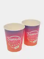 Вишнёвый стаканы бумажные с приколами, 6 штук