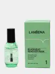 Алый маска для лица от черных точек c кисточкой Lanbena
