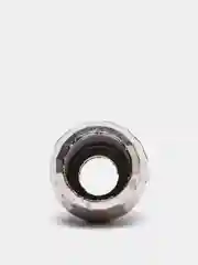 Серебряный наконечник для шнура круглый
