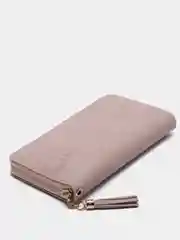 Розовый женский кошелек, экокожа
