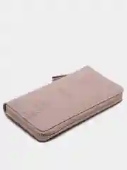 Розовый женский кошелек, экокожа