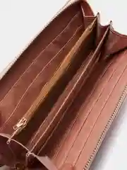 Розовый женский кошелек, экокожа