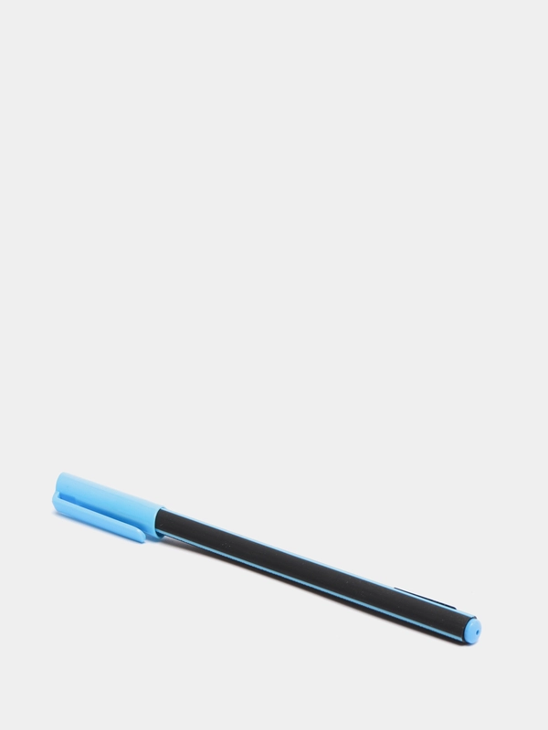 Ручка шариковая Luxor "Stick Soft Touch", синяя, 0,7 мм, корпус ассорти