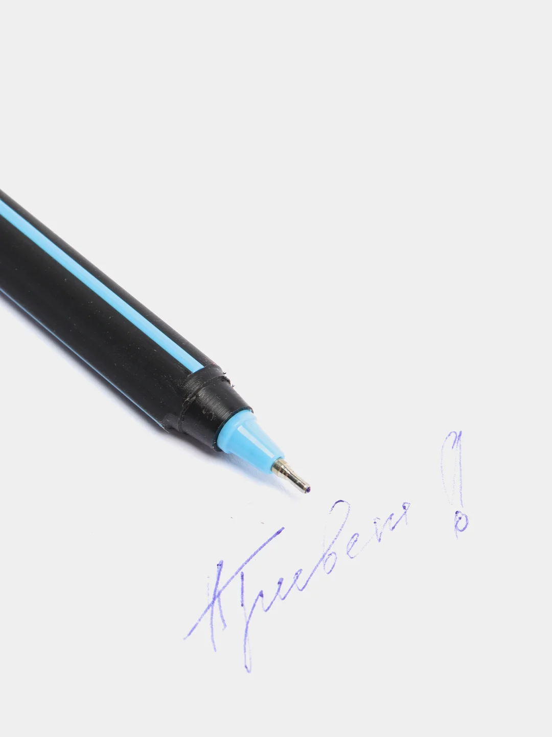 Ручка шариковая Luxor "Stick Soft Touch", синяя, 0,7 мм, корпус ассорти