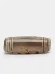 Бусина Дзи Денежный крючок, длина 3 см