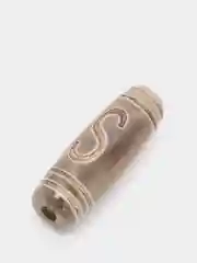 Бусина Дзи Денежный крючок, длина 3 см