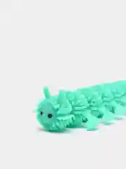 Зеленый игрушка тянучка "Гусеница"