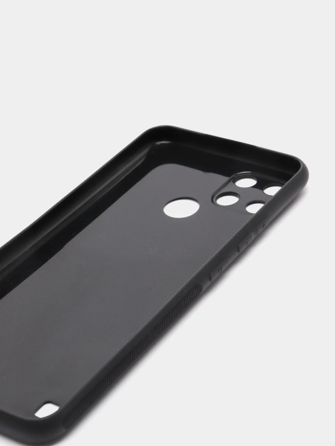 Черный чехол карбоновый Realme C21Y
