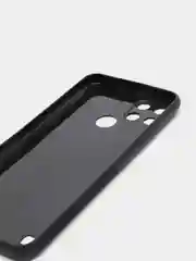 Черный чехол карбоновый Realme C21Y