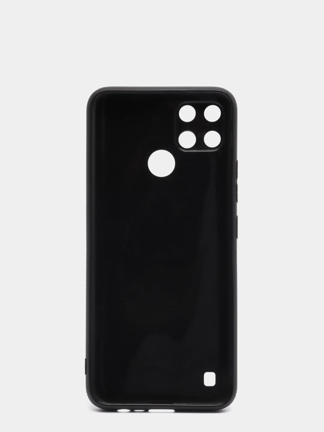 Черный чехол карбоновый Realme C21Y
