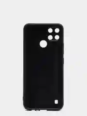 Черный чехол карбоновый Realme C21Y