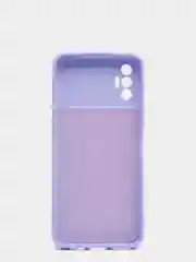 Лавандовый чехол для TECNO SPARK 8P, с защитой камеры и бархатом внутри