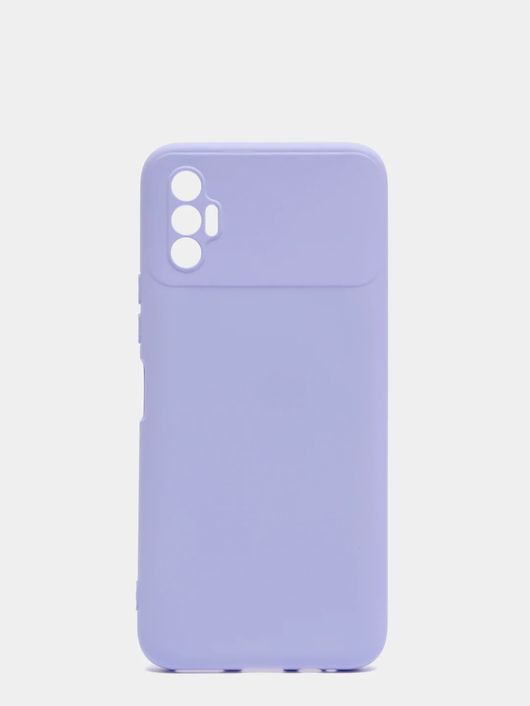 Лавандовый чехол для TECNO SPARK 8P, с защитой камеры и бархатом внутри
