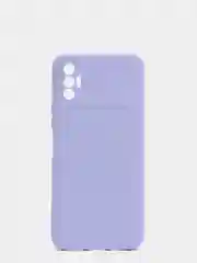 Лавандовый чехол для TECNO SPARK 8P, с защитой камеры и бархатом внутри