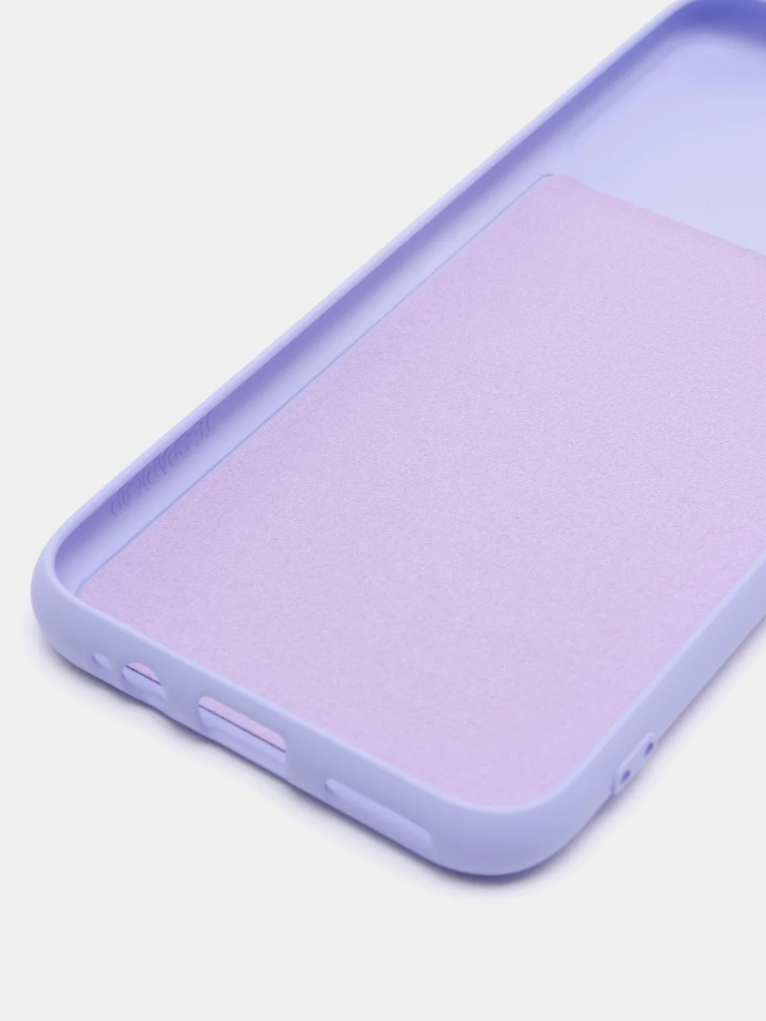 Лавандовый чехол для TECNO SPARK 8P, с защитой камеры и бархатом внутри