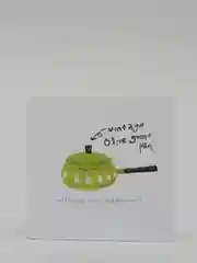 Оливковый мини-открытка