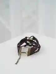 Шоколадный кожаный браслет "Маска"